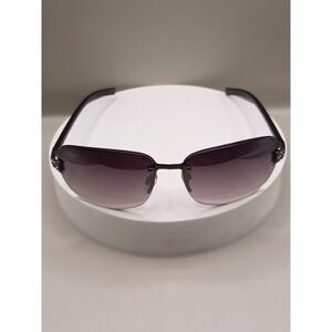 Dockers Brand Black Frame with Rhinestone Temple Accents Women's Sunglasses
